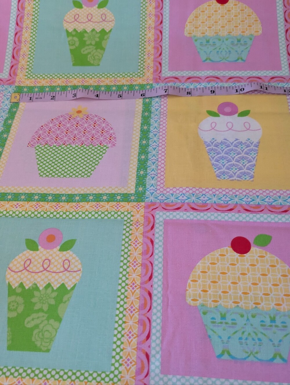 Cupcake Cotton Fabric
